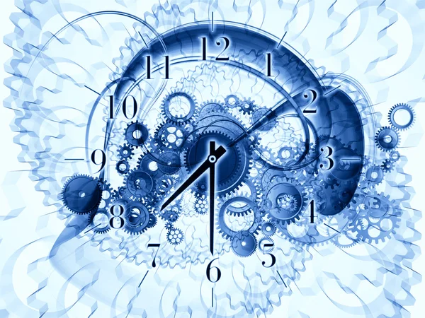 Relógio dinâmico — Fotografia de Stock