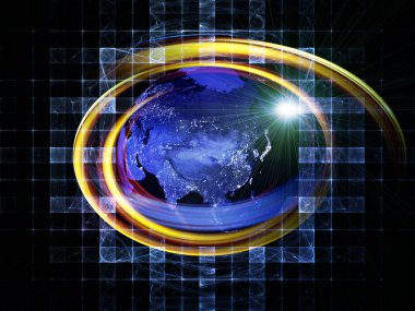 hoja Brunnera macrophylla, closeup