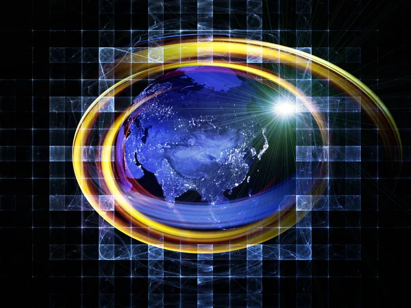 hoja Brunnera macrophylla, closeup