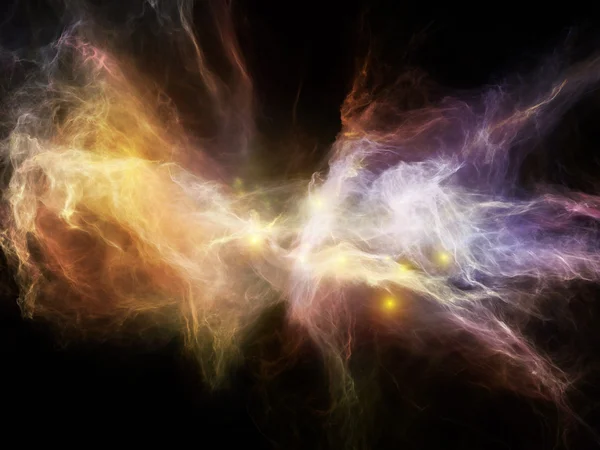 Unfolding of Nebulae — Stock Photo, Image