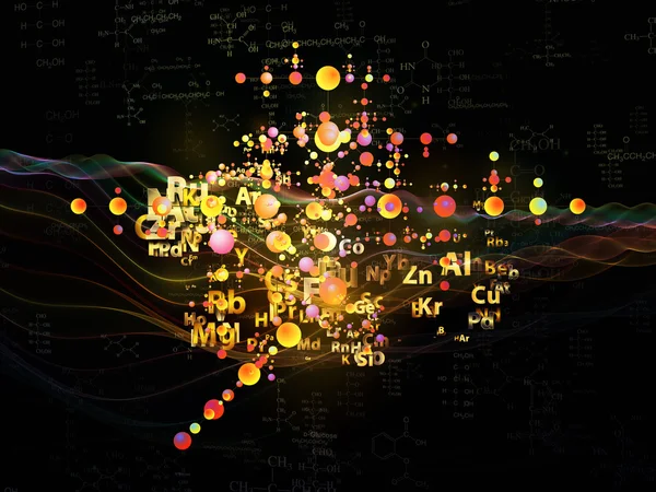 Chemie-Metapher — Stockfoto