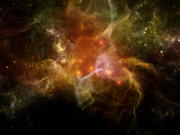 Artificial Cosmos — Stock Photo, Image