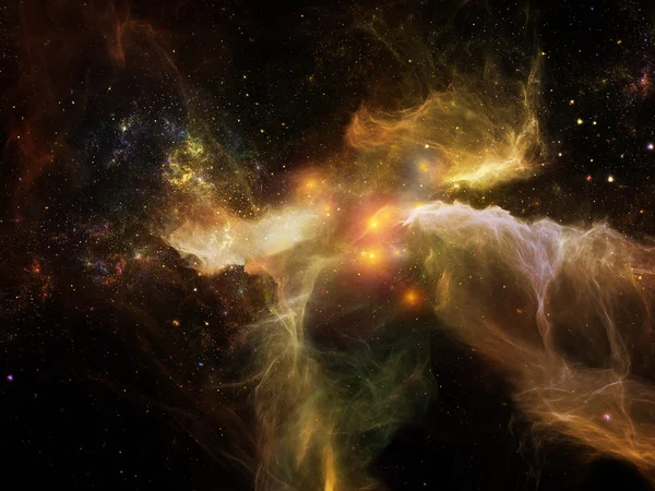 Cosmos conceituais — Fotografia de Stock