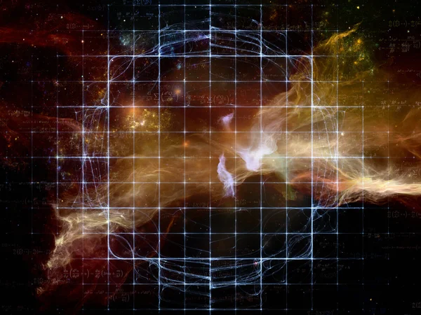 Visualisierung des Kosmos — Stockfoto