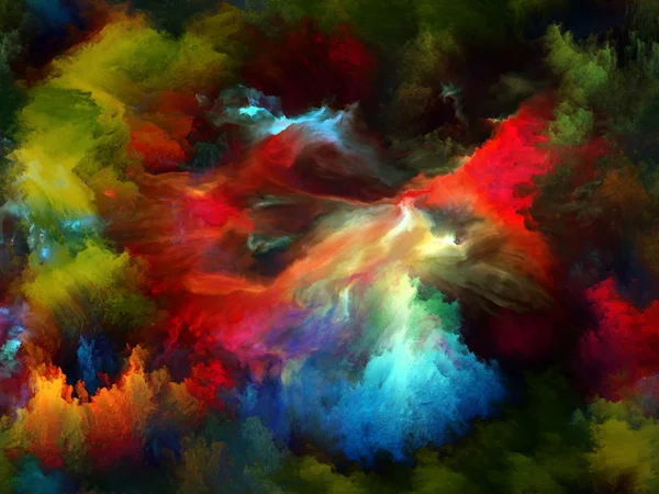 Colorful Fractal Paint — Stock Photo, Image
