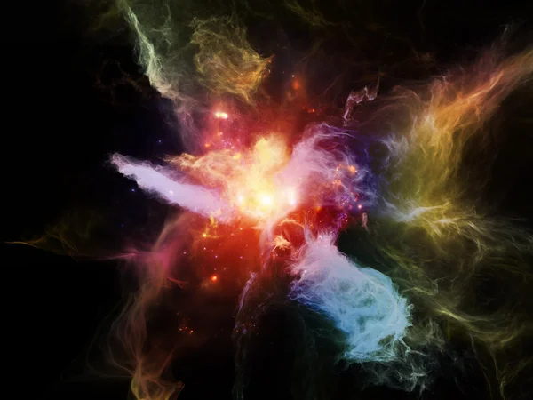Brilho de Nebulosas — Fotografia de Stock