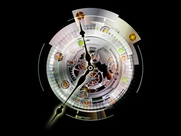 Reloj virtual —  Fotos de Stock