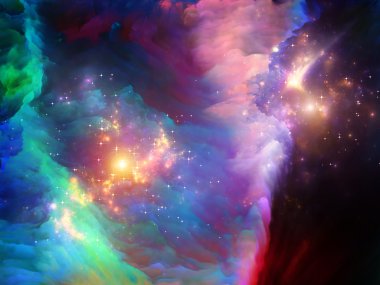 fraktal boya arka plan