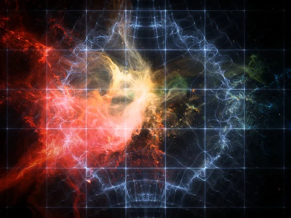Cosmos numéricos — Foto de Stock