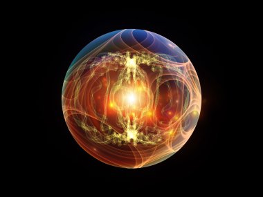 renkli illüstrasyon Küre