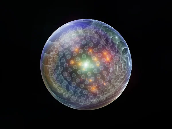 Elementos de la esfera fractal — Foto de Stock
