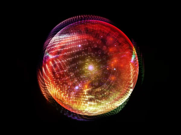 Virtuele bal — Stockfoto