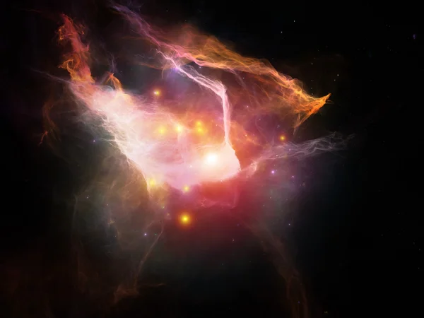 Desdobramento do Cosmos — Fotografia de Stock
