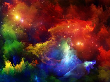 fraktal boya soyutlama