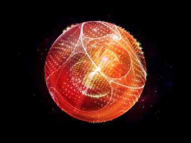 görselleştirme in fractal Küre