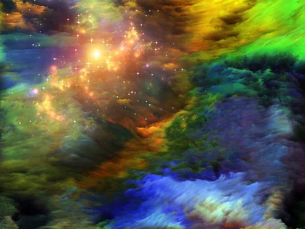 Pintura fractal colorida —  Fotos de Stock