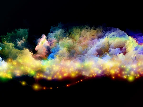 Abstract colorful clouds — Stock Photo, Image