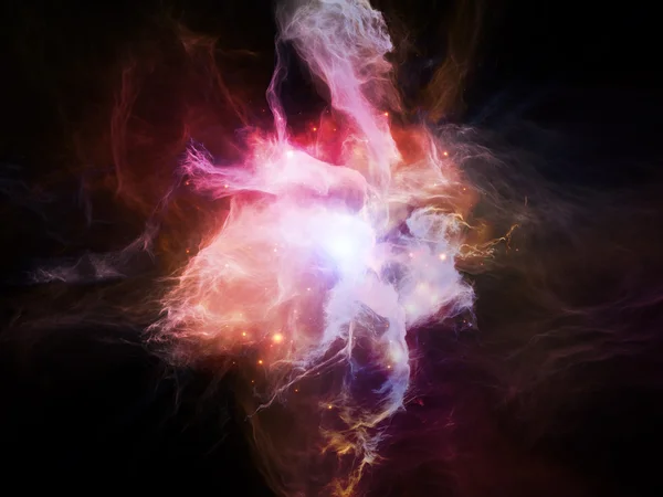Vizualizarea nebuloaselor — Fotografie, imagine de stoc
