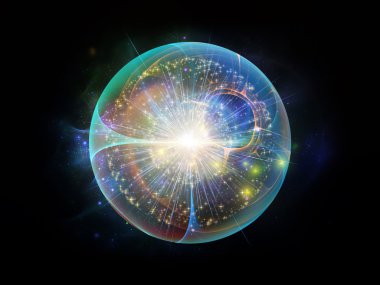 fraktal kağıt ağırlığı