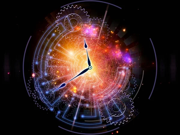 Universo reloj — Foto de Stock