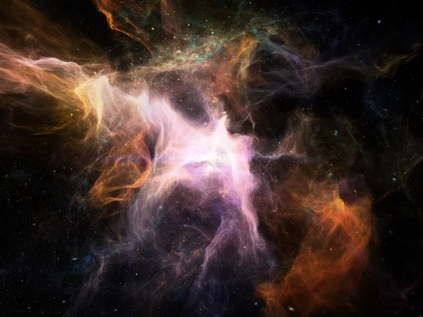 Cosmos numéricos — Foto de Stock