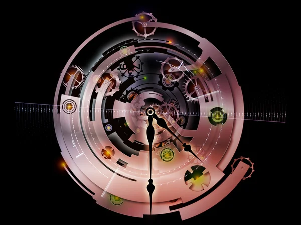 Clockwork verwerking — Stockfoto