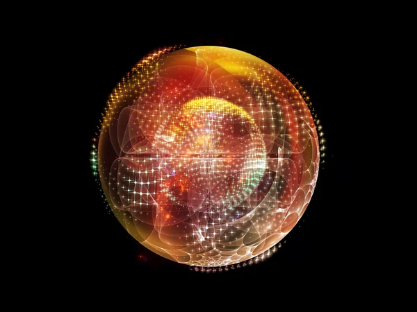 Visualización de la esfera fractal —  Fotos de Stock