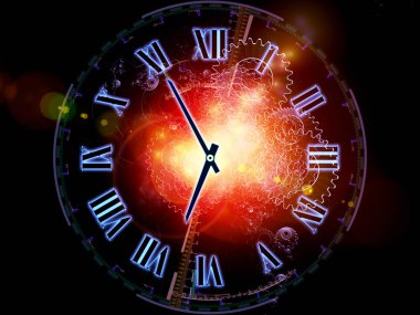 soyut saat arka plan