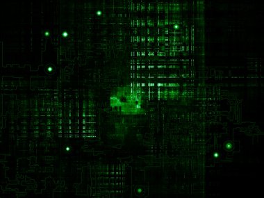 karanlık teknolojik doku