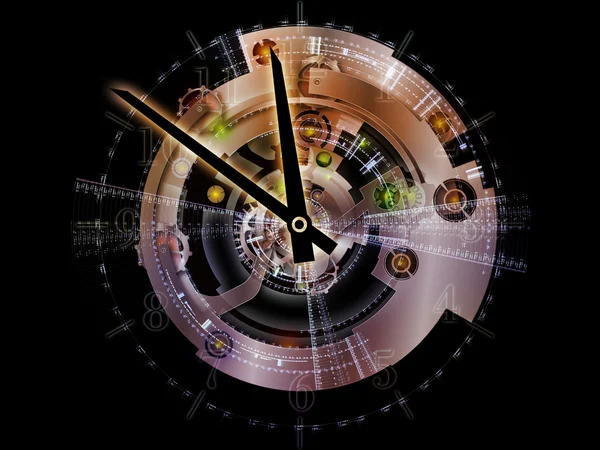 Clockwork abstractie — Stockfoto