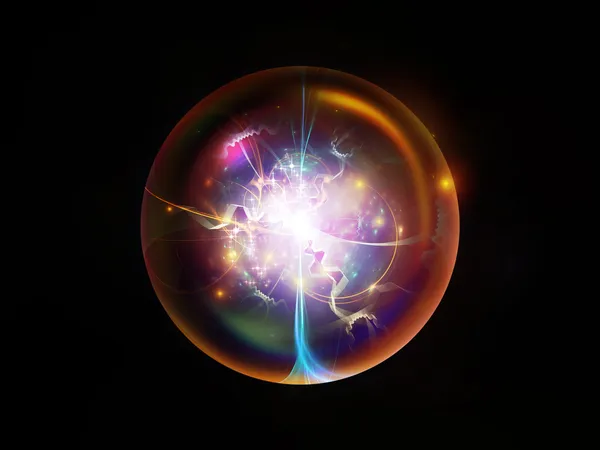 分形球体的元素 — 图库照片