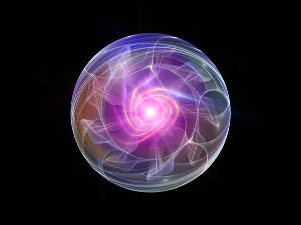 Conception de sphère fractale — Photo