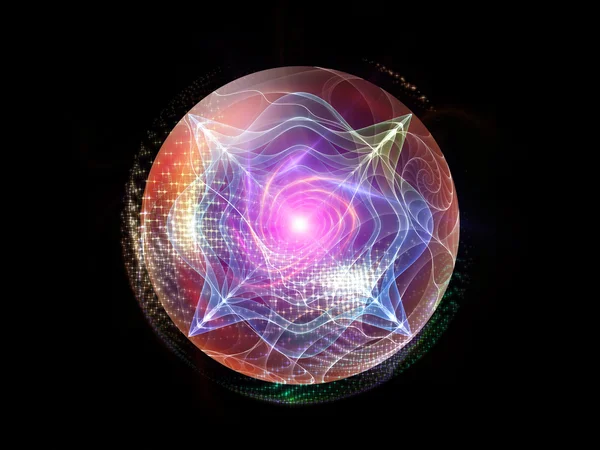 Elemento da Esfera Fractal — Fotografia de Stock