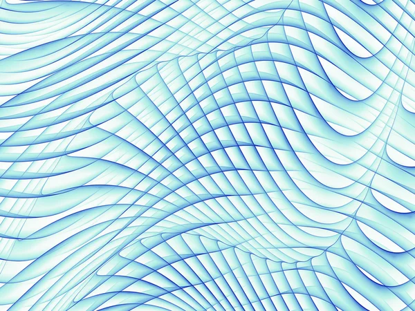 Kesişen dalgalar — Stok fotoğraf