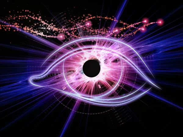 Eye of singularity — Stock Photo, Image