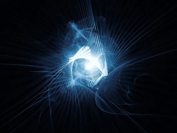 Luzes de geometria — Fotografia de Stock