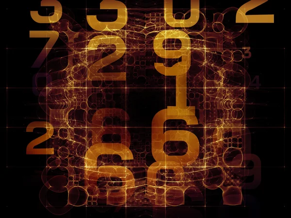 Processing Numbers — Stock Photo, Image