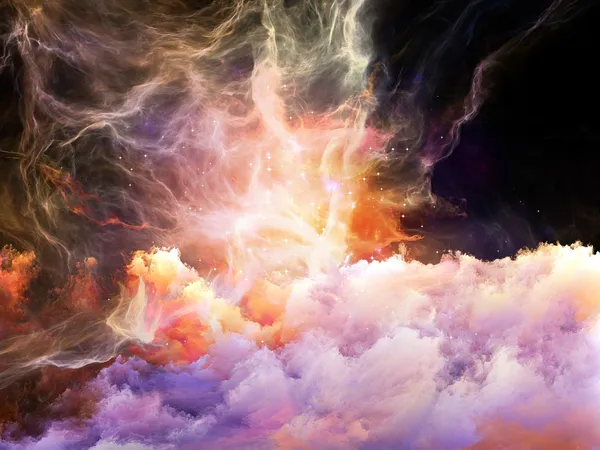 Vida interior de las nebulosas — Foto de Stock