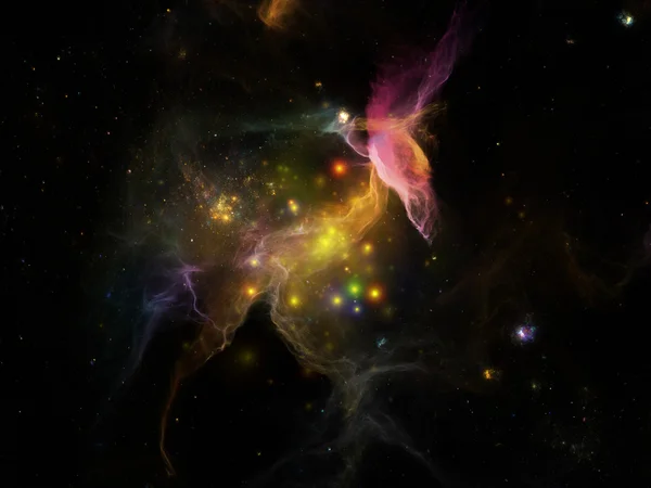 Kleurrijke kosmos — Stockfoto
