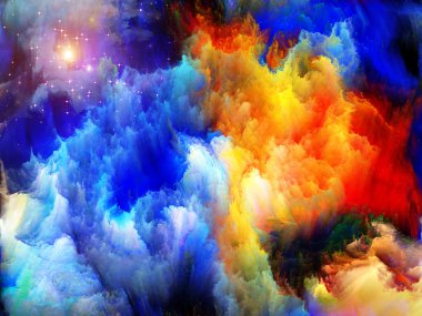 Dijital bloom soyutlama