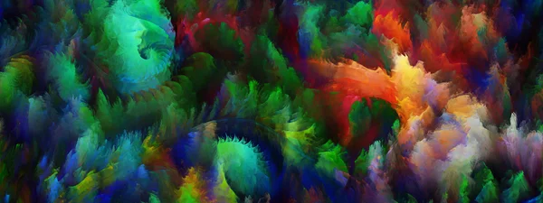 Kleurrijke drie dimensionale texturen — Stockfoto