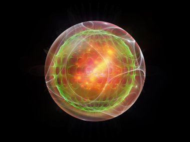 renkli illüstrasyon Küre