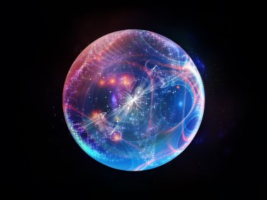 görselleştirme in fractal Küre