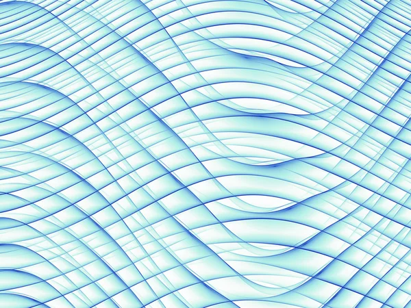 軽量フラクタル波 — ストック写真