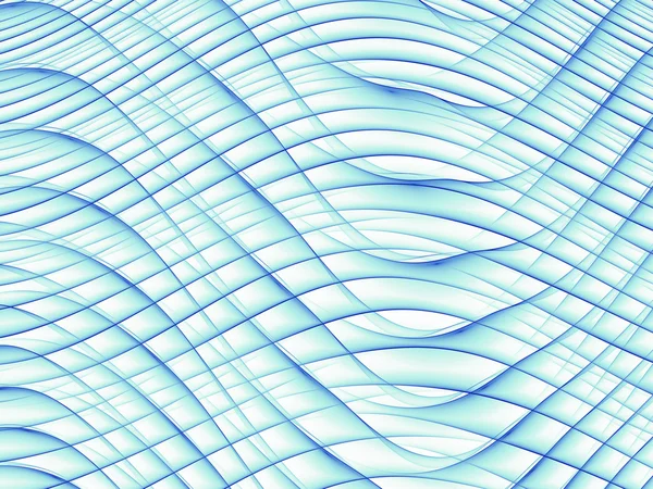 Light Fractal Waves — Stock Photo, Image