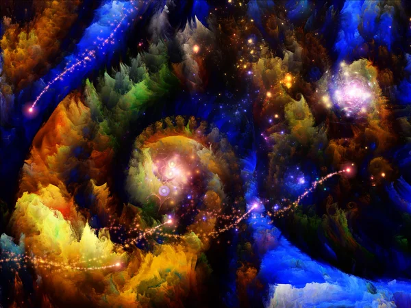 Luces de los sueños fractales —  Fotos de Stock