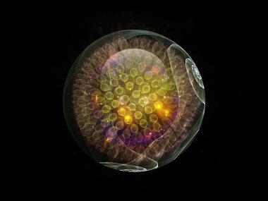 fraktal kürenin katmanları