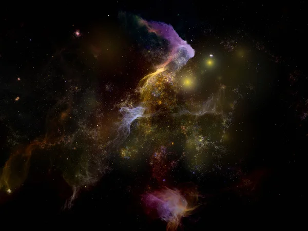Visão do cosmos — Fotografia de Stock