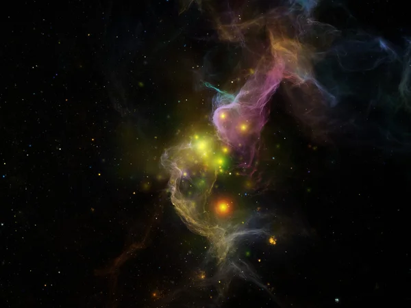 Renkli evren — Stok fotoğraf