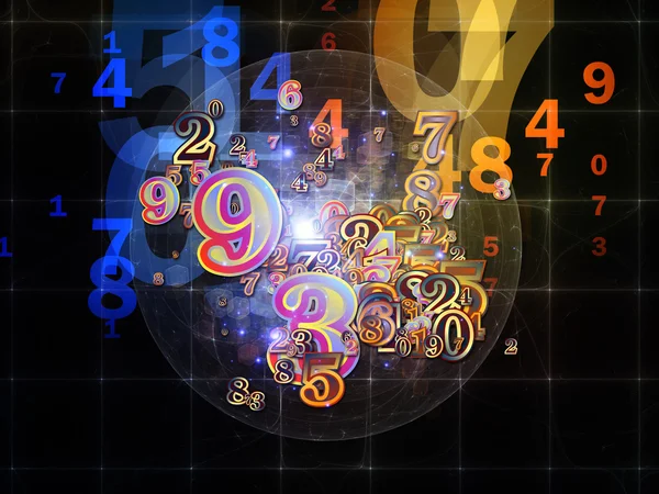 Number Reality — Stock Photo, Image